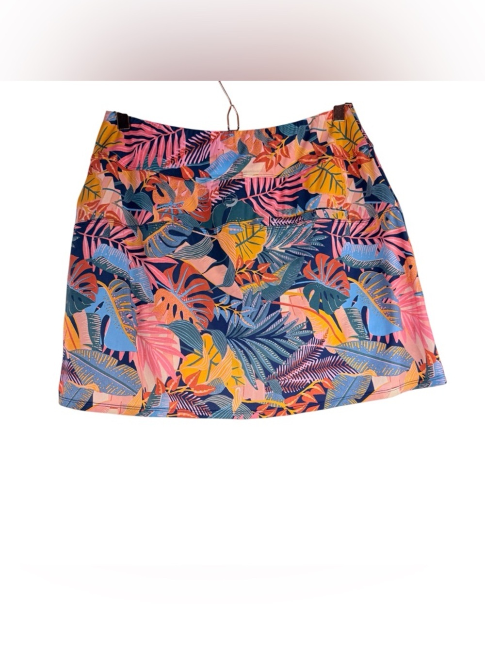 Foray Golf Women's Golf Skort Multi Color Palm Print Size Large - Picture 2 of 8